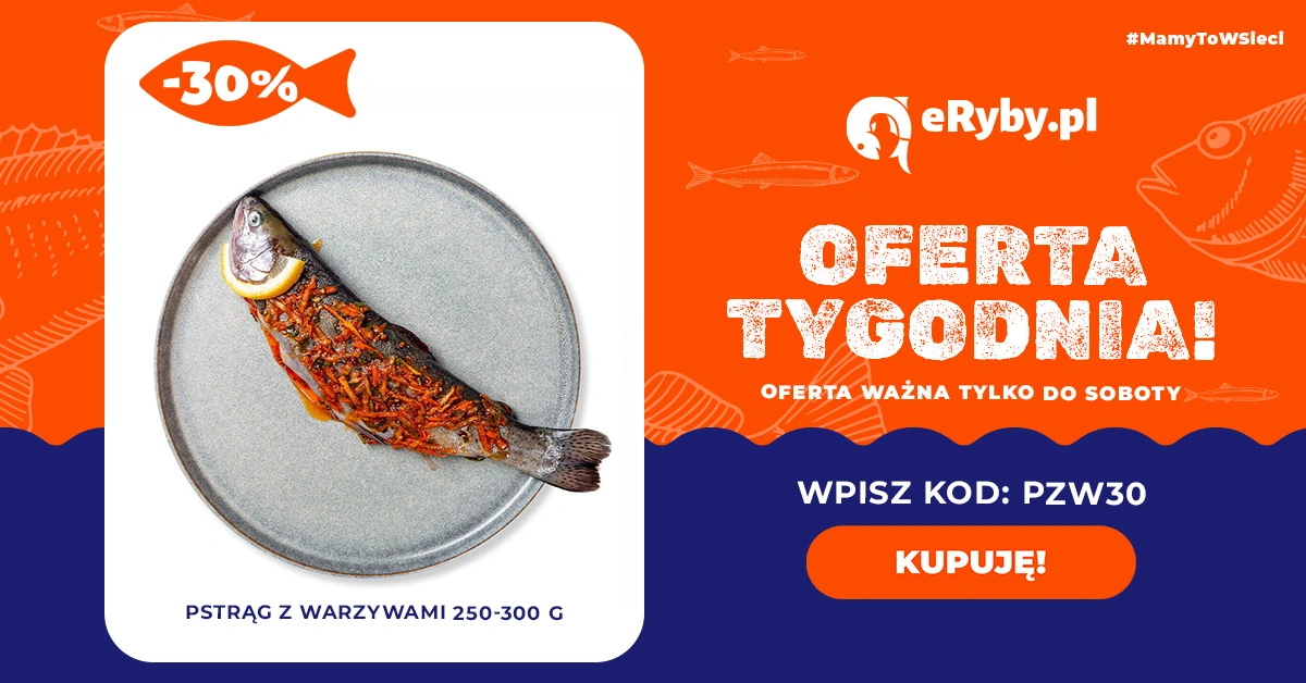 Pstrąg z warzywami - tylko teraz -30%